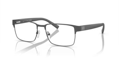 A|X Armani Exchange Men's AX1019 6089 54mm Metal Square Eyeglass Frames
