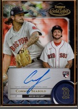 2022 Topps Gold Label Framed Autographs Black #FACS Connor Seabold Auto /75 BB
