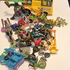 Vtg TMNT TEENAGE MUTANT NINJA TURTLES accessories Lot Parts Or Repair Damaged
