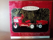 Hallmark Keepsake 1955 Murray Tractor NIB 5th in Kiddy Car Classics Series.