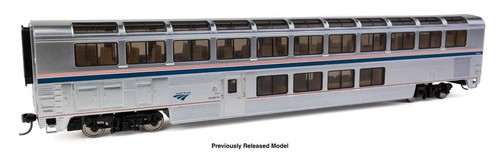Walthers Proto ~ Escala HO ~ 85' Superliner I Lounge ~ Iluminado ~ Amtrak #33014 | Zustand: New