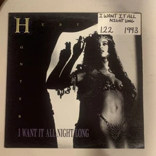 Heather Hunter, Maxi-Single, 12", VG+, I Want It All Night Long *Garage House*