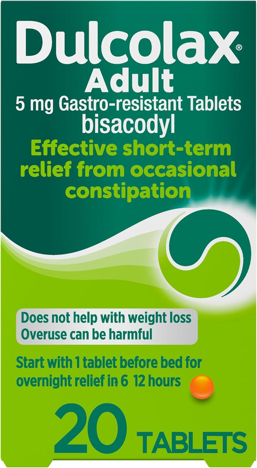 Adult - Constipation Relief Laxative 5Mg Bisacodyl Gastro Resistant Ta