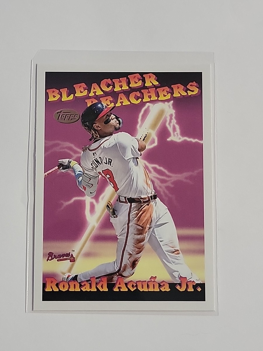 2025 RONALD ACUNA JR. Topps Update Bleacher Reachers Insert Card