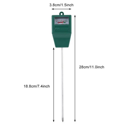 Soil PH Tester Portable Hohe Präzision Fruchtbaren PH Tester Meter Tool DE KU