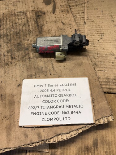 BMW 7er 745Li E65 2003 4.4 Benzin - Off Side Fahrersitz Motor 0390203274