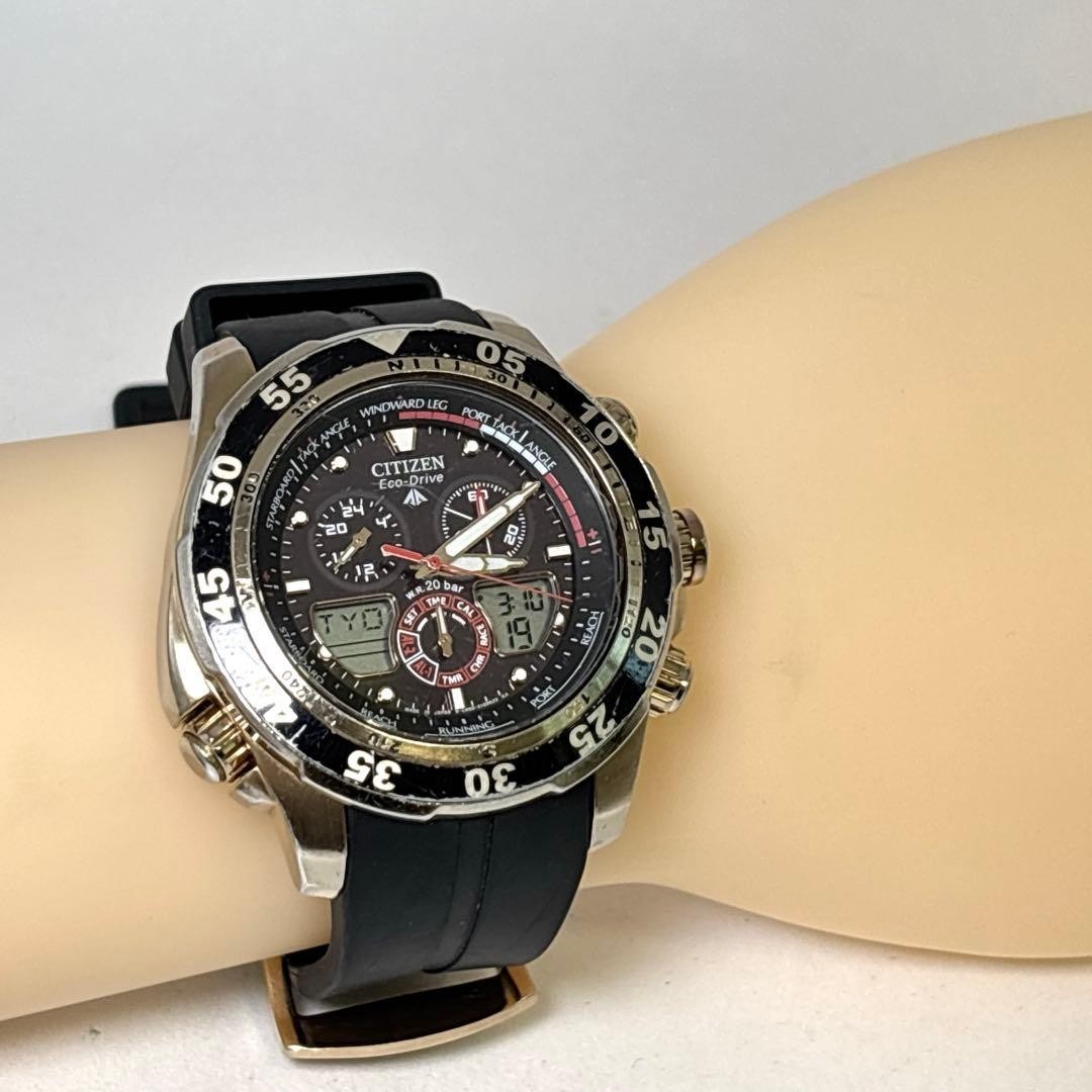 Citizen Promaster Eco Drive C660-S067634 men's watch black & gold