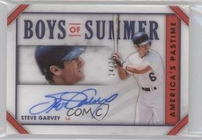 2020 Panini Chronicles Boys of Summer Gold 24/25 Steve Garvey #BOS-SG Auto 0s9t