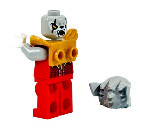 Lego Minifigure Legends of Chima Worriz Fire vs Ice Mammoth M-05 70145 LOC089