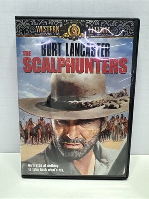 The Scalphunters (DVD, 1968, Widescreen)  Burt Lancaster  - TESTED