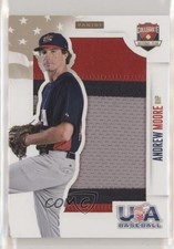 2014 Panini USA Baseball Box Set Jumbo Jerseys Prime 15/25 Andrew Moore #22 9cf