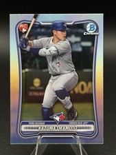 2026 Bowman Chrome Kazuma Okamoto Red RC Rookie Variation Blue Jays