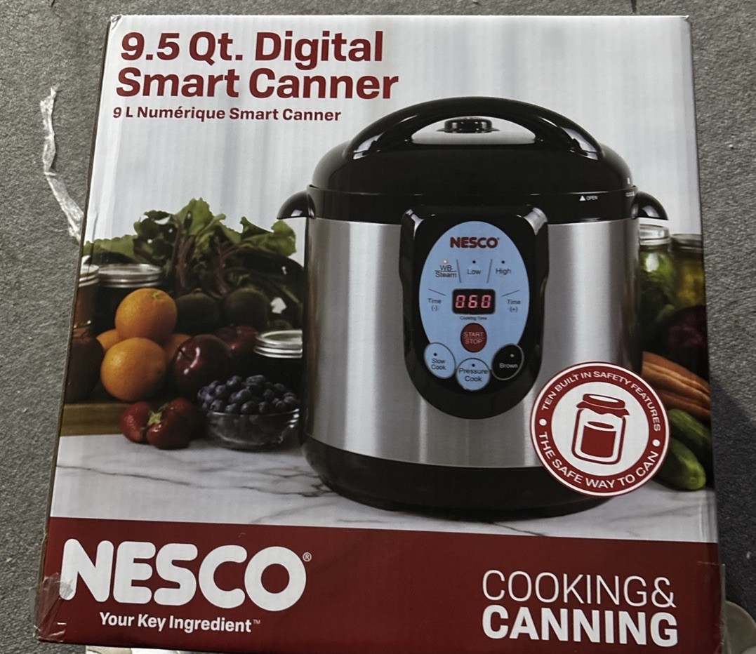 NESCO 9.5 qt Digital Smart Canner Browning Pressure Slow Coo