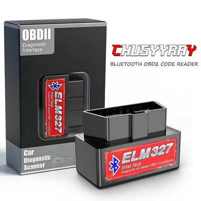 ELM327 V2.1Bluetooth OBD2 Code Reader Car Diagnostic Scanner for Android and iOS