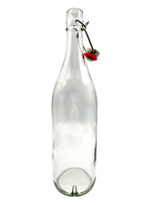 Glass Bottles with Stoppers 1 Litre Swing Top High Quality 2 - 12 Pack