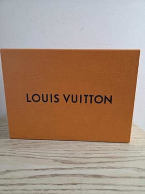 Louis Vuitton Orange Gift Box 12 X 9 X 4.5 Pull Drawer Luxury 