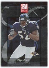 2002 Donruss Elite Ray Lewis #3 Baltimore Ravens