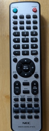 NEC RU-M124 MULTISYNC DISPLAY REMOTE - MULTISYNC C431 C501 | eBay