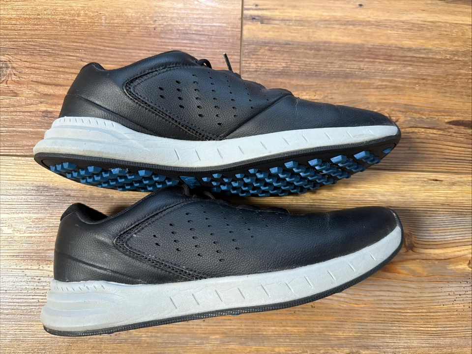 Мужские кроссовки для гольфа Walter Hagen размер 10 Ortholite Course без шипов черные - Изображение 2 из 4