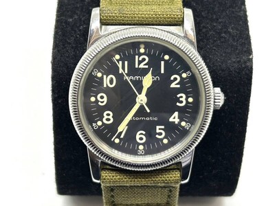 HAMILTON 9789 ARMED FORCES TYPE A-11 military Wristwatch Automatic