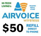 Airvoice 💥 Monthly Plan $50 Refill (Rtr Direct Load to Phone) 💥 Fast And Easy