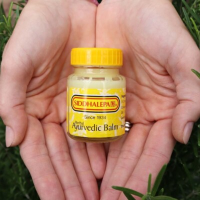 SIDDHALEPA Herbal Ayurvedic Balm for Aches and Pains