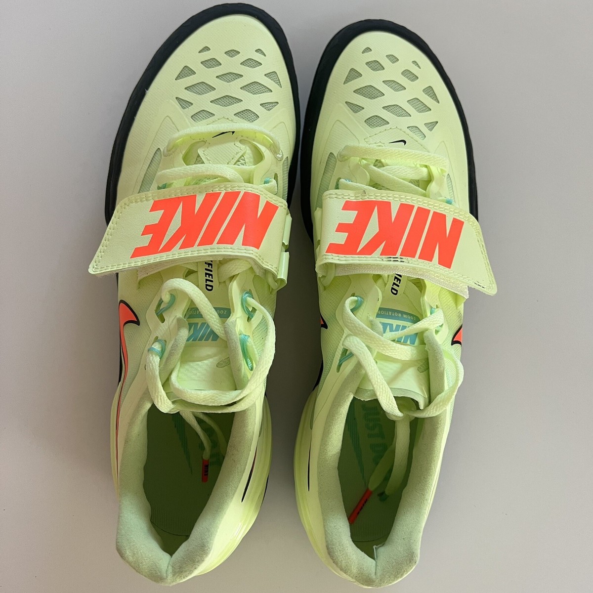 Nike Zoom Rotational 6 Throwing Shoes Men's Size 9.5 Volt