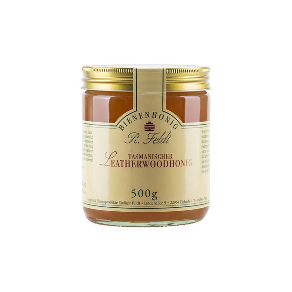 Leatherwoodhonig Tasmanischer Honig 100% Naturreiner Bienenhonig 500G Glas-image