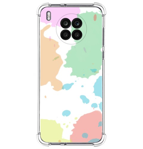 Housse Coque Silicone + Film écran Pour Huawei Honor 50 Lite / Nova 8i - Noir, Neuf