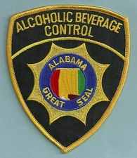 ALABAMA ALCOHOLIC BEVERAGE CONTROL SHOULDER PATCH