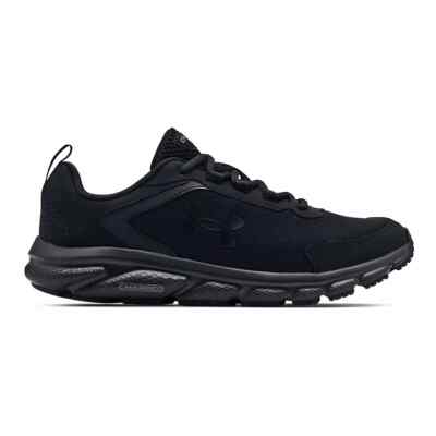 Mens Sneakers Under Armour Blue or Black Charged Assert 9 Running Shoes NIB