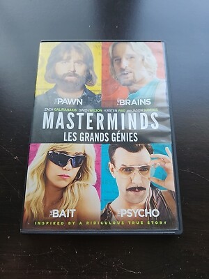 Masterminds (DVD, Canadian)