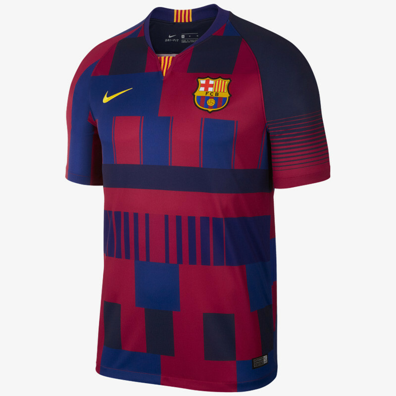 Maillot FC Barcelone Vaporknit maillot de football haut de gamme collector bleu et rouge
