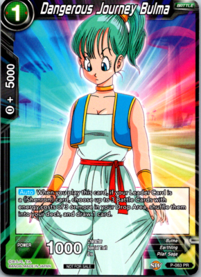 Dangerous Journey Bulma - P-083 - Dragon Ball Super Near Mint | eBay