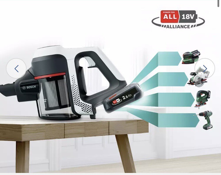 Bosch BCS612GB Unlimited Series 6 Cordless Upright Stick Vacuum Cleaner