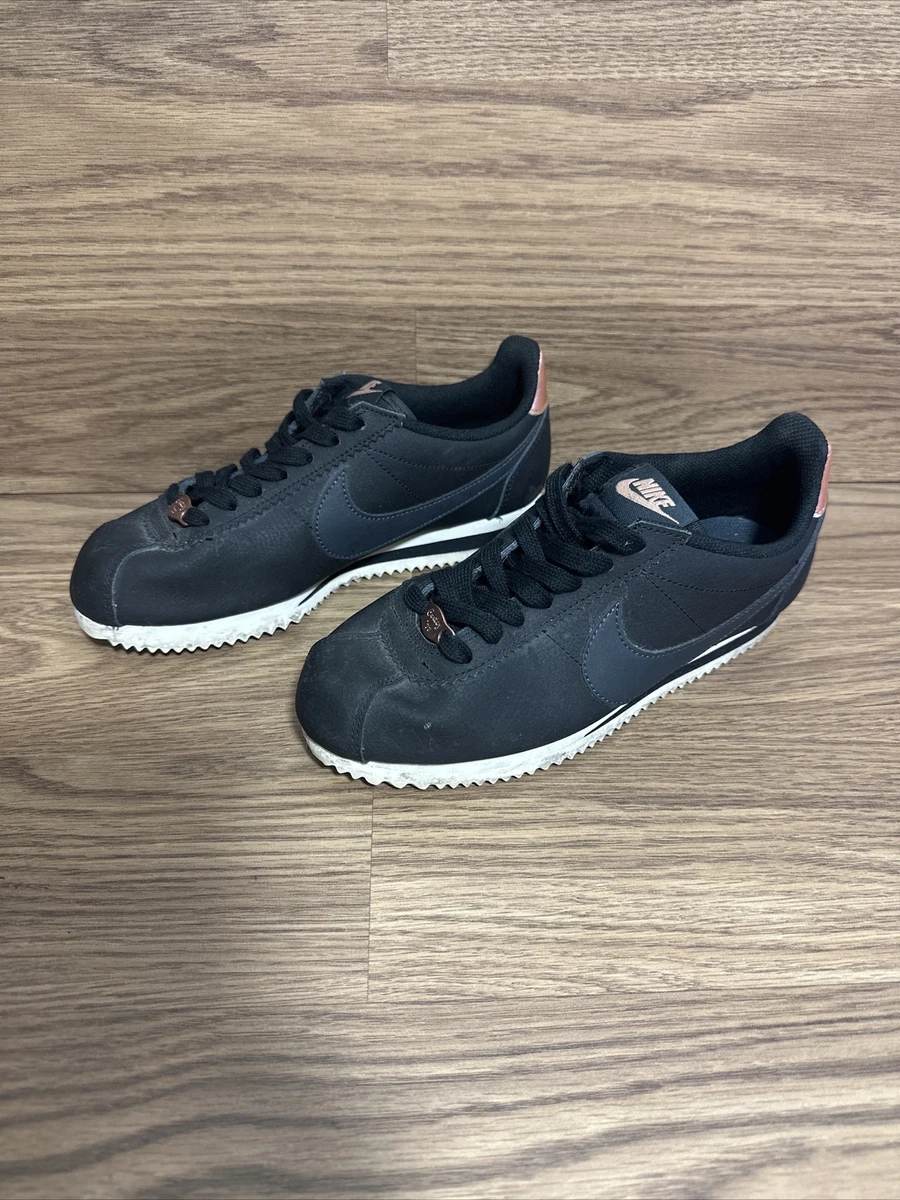 Nike Classic Cortez AV4618 001 Black Casual Shoes Sneakers Women s