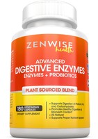 Digestive Enzymes Plus Prebiotics & Probiotics - Natural Gluten Free Support - F Digestive Enzymes Plus Prebiotics & Probiotics - Natural Gluten Free Support - F