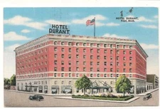 Vintage 1943 PC; Hotel Durant; Flint, Mich.