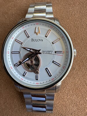 Bulova C877751 Automatic 21 Jewels stainless steel wrist watch 0085