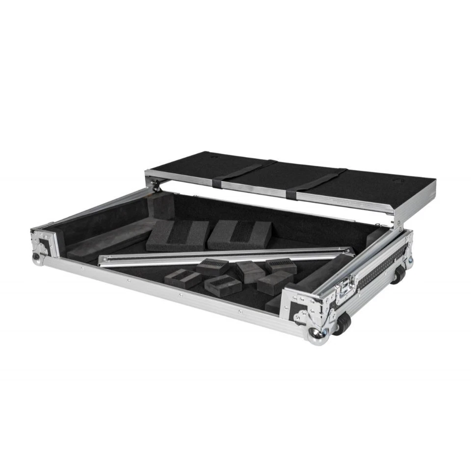 HEADLINER FLIGHT CASE WITH LATOP PLATFORM & WHEELS FOR PIONEER DJ DDJ-REV7 - Image 4 of 4