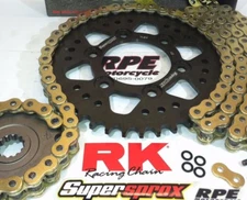 Honda CBR1000RR 2004-2005 RK ZXW Gold 520 Quick Accel Chain and Sprockets Kit