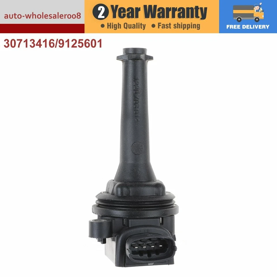 5PCS New Ignition Coil For Volvo C70 S60 S70 S80 V70 V70R XC70 XC90 T5 Turbo - Image 2 of 4