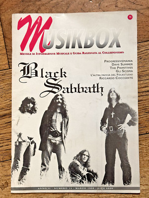 MUSIKBOX N.15 1998|BLACK SABBATH-SCISMA-COCCIANTE-PRIMITIVES-DAVE SUMMER