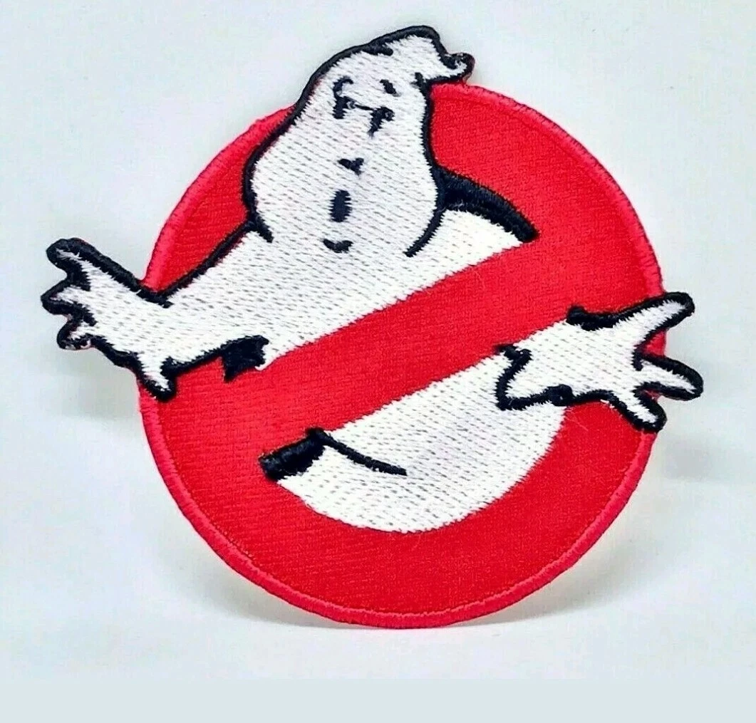 Ghostbusters Embroidered Iron Sew On Patch Fancy Dress Costume T