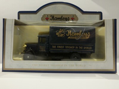 LLEDO DG28 013 1934 MACK CANVAS BACK TRUCK - HAMLEYS - PROMO BOX - RARE