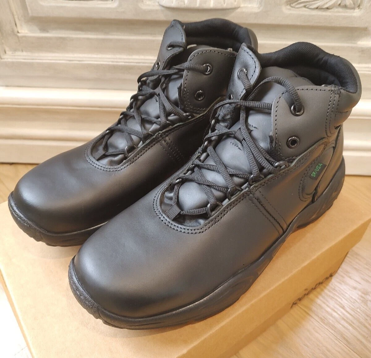 Reebok Work Postal Express CP8500 Boot Size 10 W Wide Black