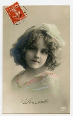 Art Portrait of Actress Grete REINWALD POSTCARD 2761