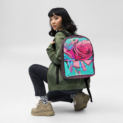 90s Grunge Pop Art Comic Book Backpack