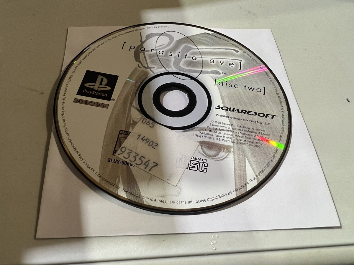 Jogo Parasite Eve de Play 1 PsOne | Brasil
