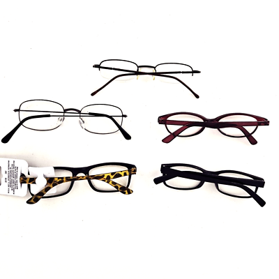 Readers Adult Unisex Eyeglasses Pair Lot Assorted Styles Colors  Brands